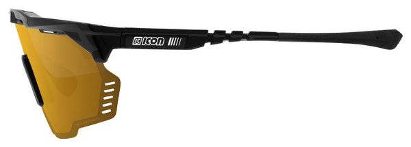 Gafas de sol Scicon Aeroshade Kunken Black Gloss / Multimirror Bronze