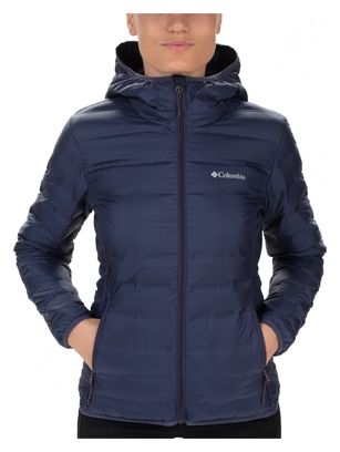 Columbia Lake 22 Down Hooded Jacket Blue Donna L