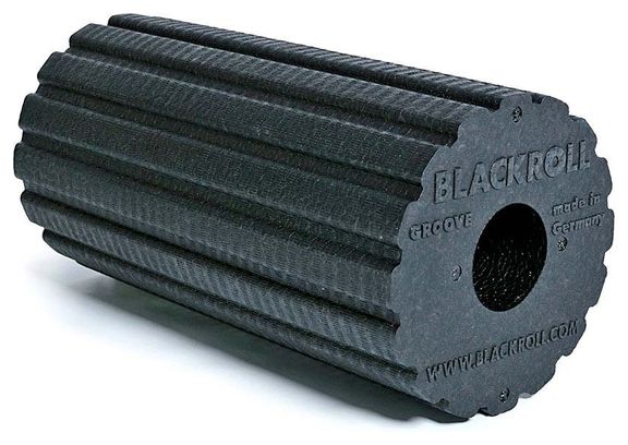 Blackroll Groove Standard Foam Roller Black