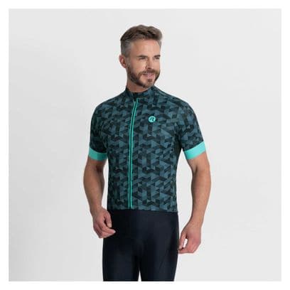 Maillot Manches Courtes Velo Rogelli Rubik - Homme