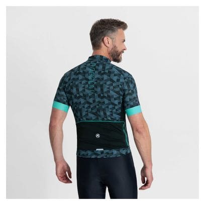 Maillot Manches Courtes Velo Rogelli Rubik - Homme