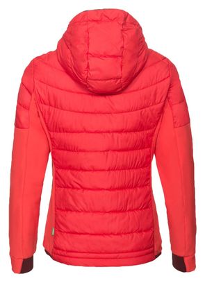 Dames Vaude Elope Hybride Jas Rood
