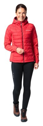 Dames Vaude Elope Hybride Jas Rood