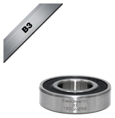 Roulement B3 - BLACKBEARING - 16002-2rs