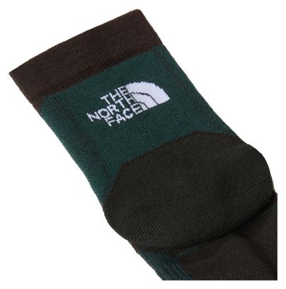 Calcetines The North Face Hiking Quarter Unisex Negro/Verde