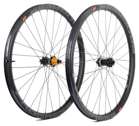 Paire de roues Progress EB:01 Nitro 27.5” | Boost 15x110/12x148 mm | 6 Trous | Sram XD