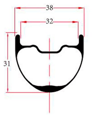 Paire de roues Progress EB:01 Nitro 27.5” | Boost 15x110/12x148 mm | 6 Trous | Sram XD