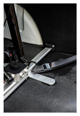 Portabicicletas interior de coche Decathlon Aluminio Gris