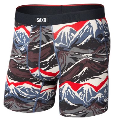 Saxx Vibe Xtra Soft Comfort boxershort, blauw/grijs, voor heren