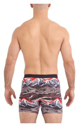 Saxx Vibe Xtra Soft Comfort boxershort, blauw/grijs, voor heren