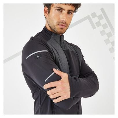 Kiprun Run 900 Warm Running Jacket Black