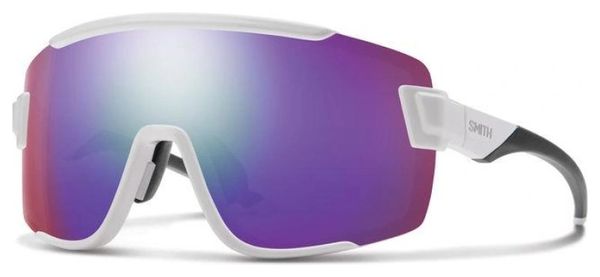 Occhiali Smith Wildcat White - ChromaPop Violet Mirror Lens