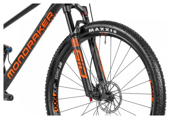 MTB Mondraker F-Podium Carbon doble suspensión Sram GX / SX Eagle 12S 29'' Negro Naranja 2021