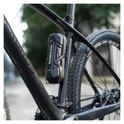 Sacoche de vélo Rockbros pour porte-bidon - Noir