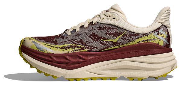 Hoka Stinson 7 Scarpe da trail da donna rosso/giallo