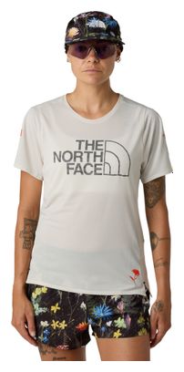 Maglia a maniche corte The North Face Summit High Trail Donna Bianco