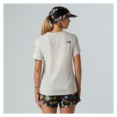 Maglia a maniche corte The North Face Summit High Trail Donna Bianco