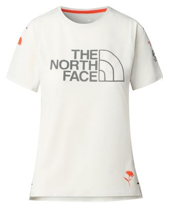Maglia a maniche corte The North Face Summit High Trail Donna Bianco