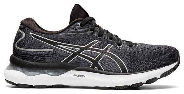 Chaussures de running Asics Gel Nimbus 24 Noir Blanc Femme