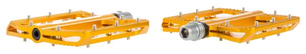 HT Flat Pedals NANO SERIES ANS01 Gold