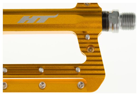 Pedales planos HT SERIE NANO ANS01 Oro