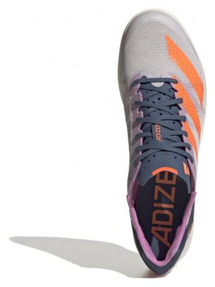 Zapatilla de atletismo adidas adizero Aventi Azul Naranja Violeta Unisex