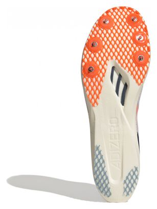adidas running adizero Aventi Blue Orange Violet Unisex Track &amp; Field Shoe