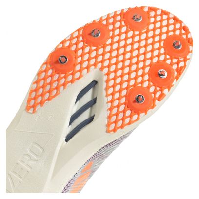 Zapatilla de atletismo adidas adizero Aventi Azul Naranja Violeta Unisex