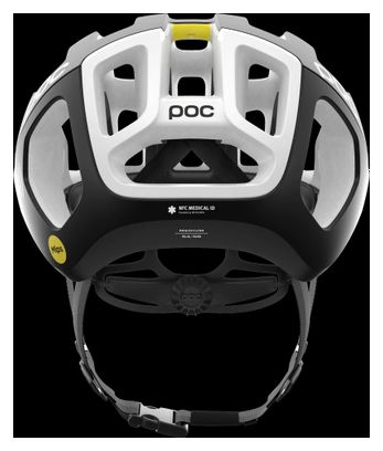 POC Ventral Air Mips NFC Helm Schwarz/Weiß Matt