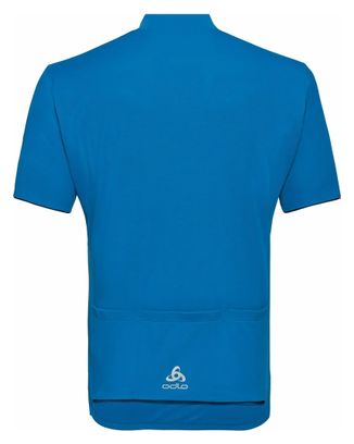 Maglia a manica corta Odlo Essential 1/2 Zip Blu