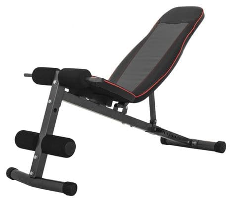 Banc de musculation multi-positions extra large abdominaux GS027  noir