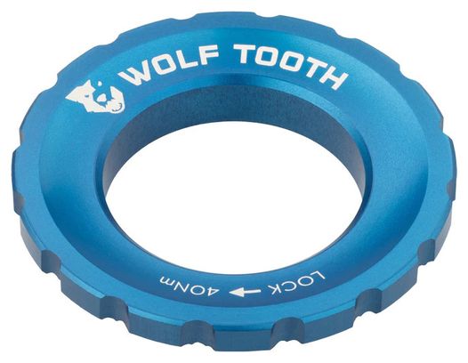 Wolf Toolth External Centerlock Nut Blue