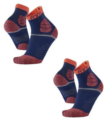 Chaussettes de Trail Running avec renforts cheville  Lot de 2 Trail Protect