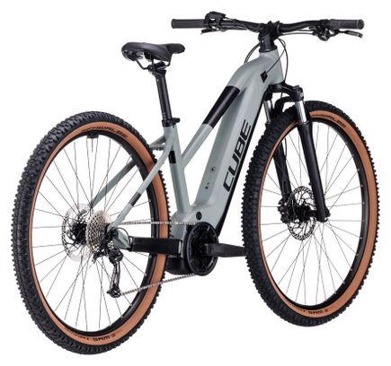 Cube Reaction Hybrid Performance 500 Trapeze Electric Hardtail MTB Shimano Alivio 9S 500 Wh 29'' Swamp Grey Green 2023