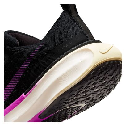 Damen Laufschuhe Nike ZoomX Invincible Run Flyknit 3 Schwarz Violett