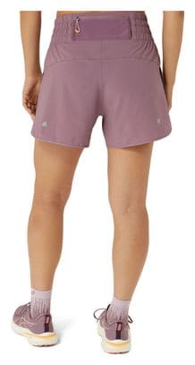 Pantaloncini Asics Nagino 4in Mauve da donna