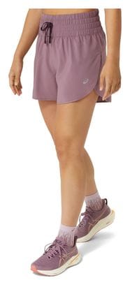 Short Asics Nagino 4in Mauve Femme