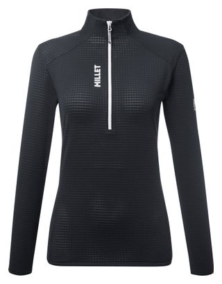 Millet Parmelan Light 1/2-Zip Fleece Jacket, Black, Women's