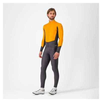 Chaqueta de manga larga Castelli Perfetto Air Gris/Naranja