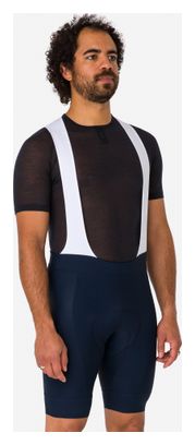 Rapha Core korte fietsbroek met bretels, donkerblauw/wit, heren