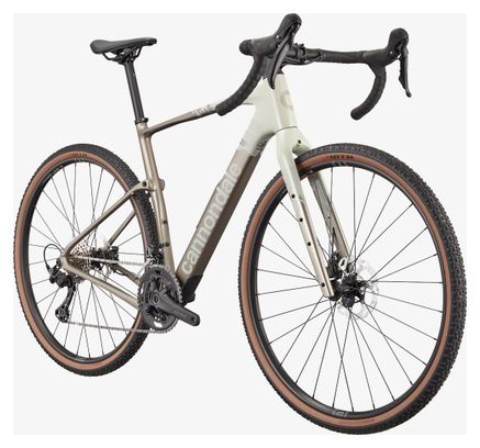 Gravelbike Cannondale Topstone Carbon 3 Shimano GRX 2x12V 700 mm Beige