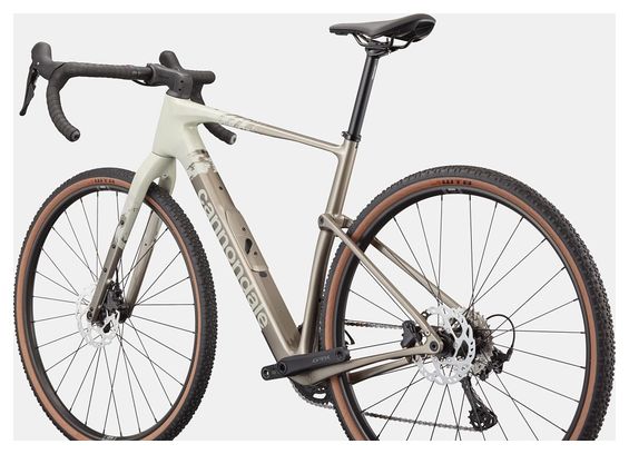 Gravelbike Cannondale Topstone Carbon 3 Shimano GRX 2x12V 700 mm Beige