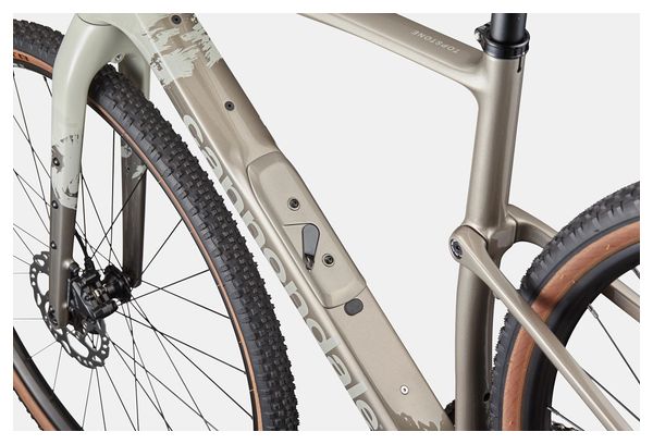 Gravelbike Cannondale Topstone Carbon 3 Shimano GRX 2x12V 700 mm Beige