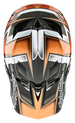 Troy Lee Designs D4 Carbon Full face helmet Black/Orange