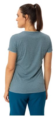 Dames-T-shirt Korte Mouw Vaude Essential Blauw