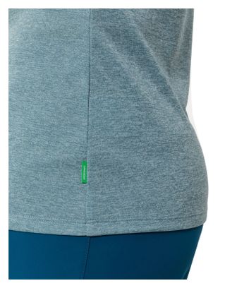 Dames-T-shirt Korte Mouw Vaude Essential Blauw