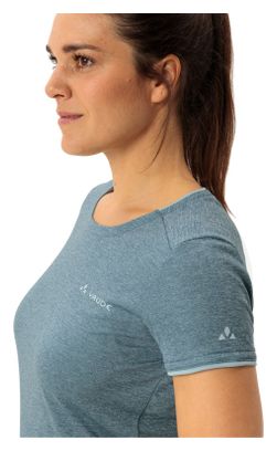 Dames-T-shirt Korte Mouw Vaude Essential Blauw