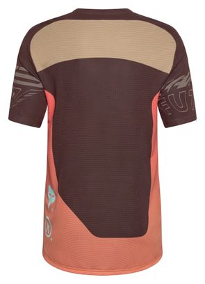 Fox Flexair Elevated Maglia a maniche corte marrone/corallo
