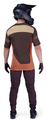 Fox Flexair Elevated Maglia a maniche corte marrone/corallo