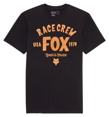 Fox Slogan Premium Korte Mouw T-shirt Zwart